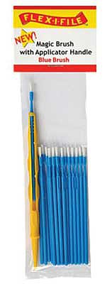 Creations Magic Brush with Handle (18ct Blue Brush) Hobby and Model Paint Brush #m933001