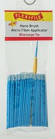 Creations Nano Brush Bulk 100-Pack (Blue Large Tip) Hobby and Model Paint Brush #n930005b