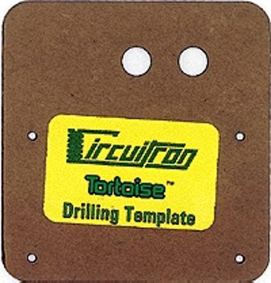 Circuitron Tortoise Drilling Template Model Railroad Electrical Accessory #6190