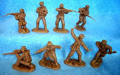 Toy-Soldiers Korean War Chinese Infantry (16) Plastic Model Military Diorama Kit 1/32 Scale #178