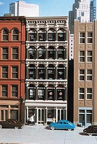 City-Classics Grant Street Iron-Front Building Kit HO Scale Model Railroad Building #101