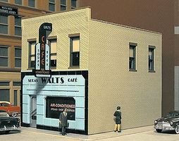 City-Classics Main Street Cafe Kit HO Scale Model Railroad Building #115