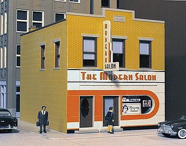 City-Classics South Side Salon Kit HO Scale Model Railroad Building #116