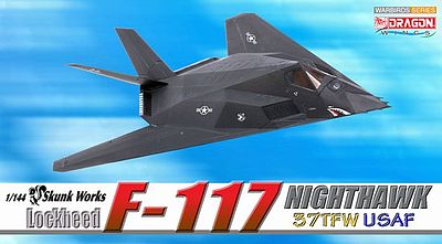 DGW F-117 Nighthawk 37TFW Diecast Model Airplane 1/144 Scale #51019
