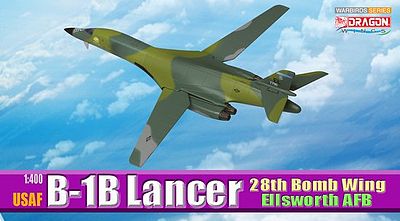 DGW USAF B-1B Lancer 28th BW Diecast Model Airplane 1/400 Scale #56225
