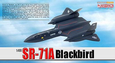 DGW SR-71A Blackbird Diecast Model Airplane 1/400 Scale #56263