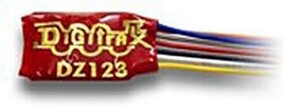 Digitrax DZ123 1 Amp Economy Wired Decoder