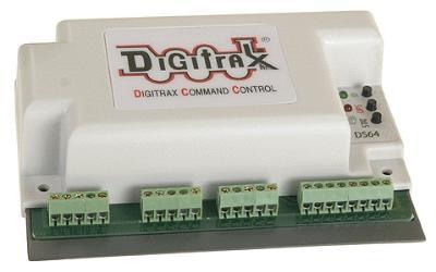 Digitrax DCC Stationary Decoder, 4 Turnouts