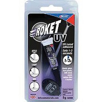 Deluxe-Materials Rocket UV 5g tube with light (1-3 Sec Set) Hobby and Plastic Model CA Super Glue #ad88