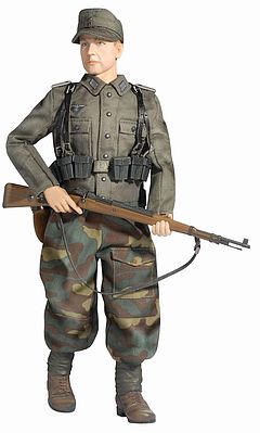 Dragon-Model-Figures Gustav Nafziger Grenadier Plastic Model Military Figure Kit 1/6 Scale #70708