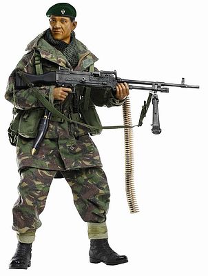 Dragon-Model-Figures Dhak Gurung GPMG Gunner Plastic Model Military Figure 1/6 Scale #70845