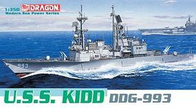 DML USS Kidd (DDG-993) Plastic Model Destroyer 1/350 Scale #1014