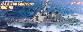DML USS Sullivans DDG68 Plastic Model Destroyer Kit 1/350 Scale #1033