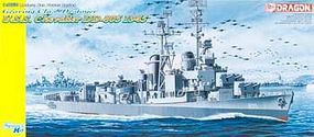 DML USS Chevalier DD-805 1945 Gearing Destroyer Plastic Model Military Ship Kit 1/350 #1046