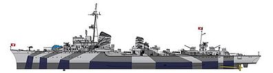 DML German Z-32 Destroyer Smart Kit Plastic Model Military Ship 1/350 Scale #1065