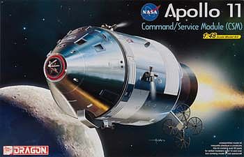 DML Apollo 11 Command/Service Module Space Program Plastic Model Kit 1/48 Scale #11007