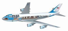 DML Air Force One 747 (VC-25A) Cutaway Views Plastic Model Airplane Kit 1/144 Scale #14703