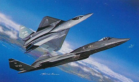 DML YF-23 1/72スケールモデルキット DML YF23 Fighter