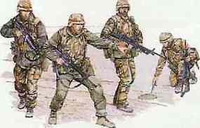 DML US 1st Infantry Division Plastic Model Military Figure 1/35 Scale #3015