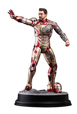 DML Iron Man 3 Mark XLII Battle Damage Model Kit Plastic Model Comic Figure 1/9 Scale #38328