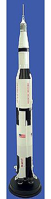 DML NASA- Saturn V Rocket (Assembled Plastic) Space Program Plastic Model 1/72 Scale #50402