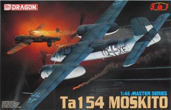 DML Focke-Wulf Ta 154 Moskito 3 n 1 Plastic Model Airplane Kit 1/48 Scale #5522