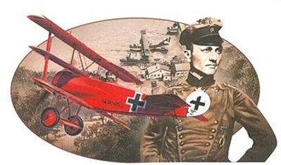 DML Fokker Dr.I Red Baron Knights Sky Collection Plastic Model Airplane Kit 1/48 Scale #5903