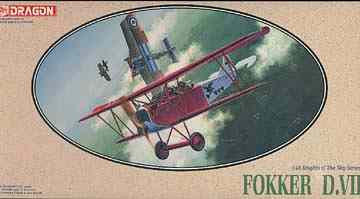 DML Fokker Dr.VII Knights of the Sky Collection Plastic Model Airplane Kit 1/48 Scale #5905
