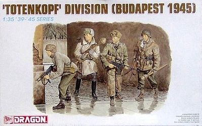 DML Totenkopf Division Budapest 1945 Plastic Model Military Figure Kit 1/35 Scale #6095