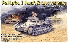DML PzKpfw I Ausf B DAK Version German Tank