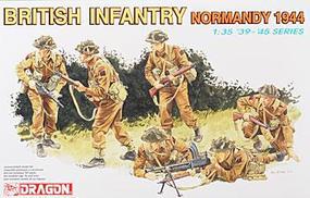 DML British Infantry Normandy (6) Plastic Model Military Figure 1/35 Scale #6212