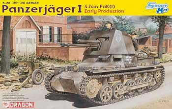 DML Panzerjager I EarlyTank w/4.7cm PaK (t) Gun Plastic Model Tank Kit 1/35 Scale #6258