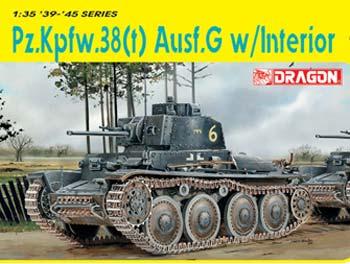 DML Pz.38(t) Ausf.G Plastic Model Tank Kit 1/35 Scale #6290