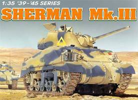 DML Sherman Mk.III Plastic Model Military Tank Kit 1/35 Scale #6313