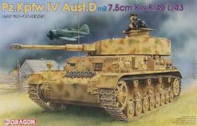 DML PzKpfw IV Ausf D Tank w/7.5cm KwK40 L/43 Gun