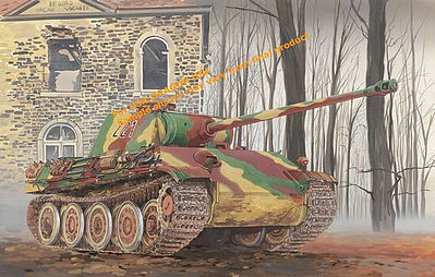 DML SdKfz 171 Panther Ausf G Tank Plastic Model Tank Kit 1/35 Scale #6370