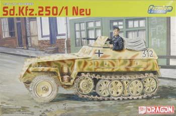 DML Sd.Kfz.250/1 NEU Armored Personnel Carrier Plastic Model Halftrack Kit 1/35 Scale #6427