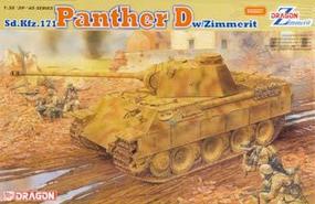 DML Panther Ausf.D w/Zimmerit Coating Plastic Model Tank Kit 1/35 Scale #6428