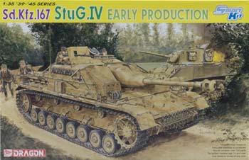 DML SdKfz 167 StuG IV Early Tank Plastic Model Tank Kit 1/35 Scale #6520