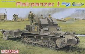 DML Flakpanzer I Armored Vehicle w/Trailer Plastic Model Armored Vehicle Kit 1/35 Scale #6577