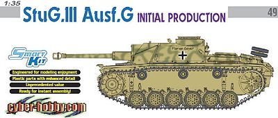 DML StuG III Ausf G Initial Prod Tank Plastic Model Tank Kit 1/35 Scale #6607