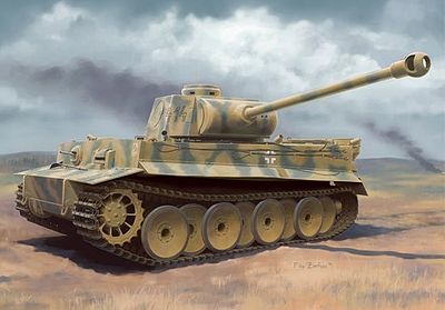 DML Tiger I Ausf. H2 Plastic Model Military Vehicle Kit 1/35 Scale #6683