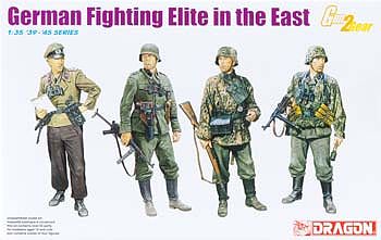 DML German Fighting Elite in the East Plastic Model Military Figure 1/35 Scale #6692