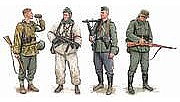 DML German Elite Infantry Russia 1941-43 Plastic Model Military Figure 1/35 Scale #6707