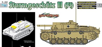 DML Sturmgeschutz III (F1) Tank (Ltd Edition) Plastic Model Tank Kit 1/35 Scale #6753