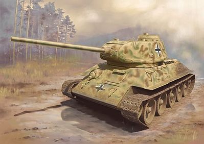DML Panzerkampfwagen T-34/85 1944 Plastic Model Military Vehicle Kit 1/35 Scale #6759