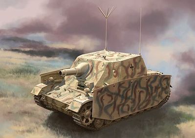 DML Sturmpanzer Ausf.I als Befehlspanzer Plastic Model Military Vehicle ...