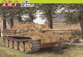 DML Jagdpanther SdKfz 173 Ausf G1 Tank w/Zimmerit (2 in 1) Plastic Model Tank Kit 1/35 #6846