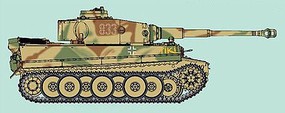 DML Tiger I Early Production TiKi Das Reich Div. Plastic Model Military Vehicle Kit 1/35 #6885