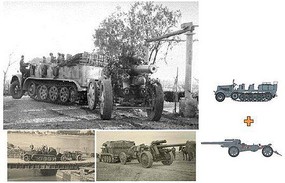 DML Sd.Kfz.7 8t Halftrack mit s.FH.18 15cm